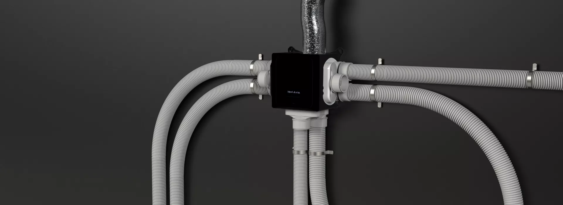 Afvoerventilatie systeem C Vent-Axia Multihome