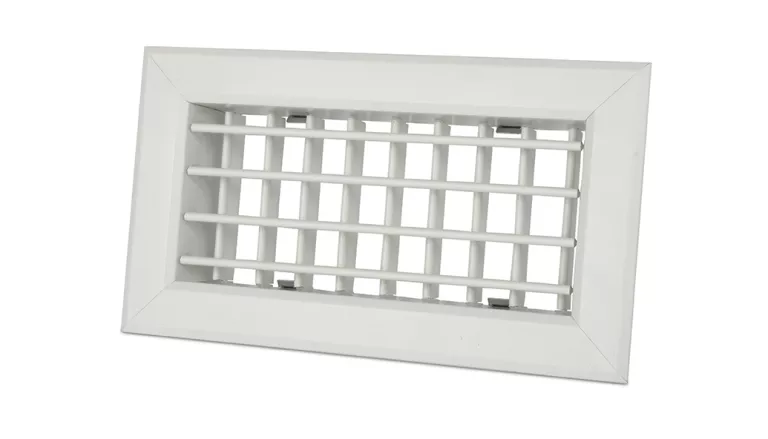 Grille 200x100 mm à lames réglables