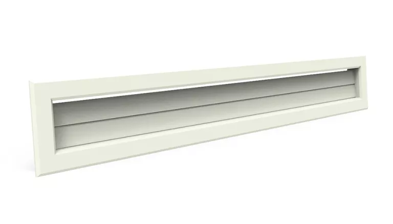 Toevoerrooster 559x57mm voor PCB RAL9010