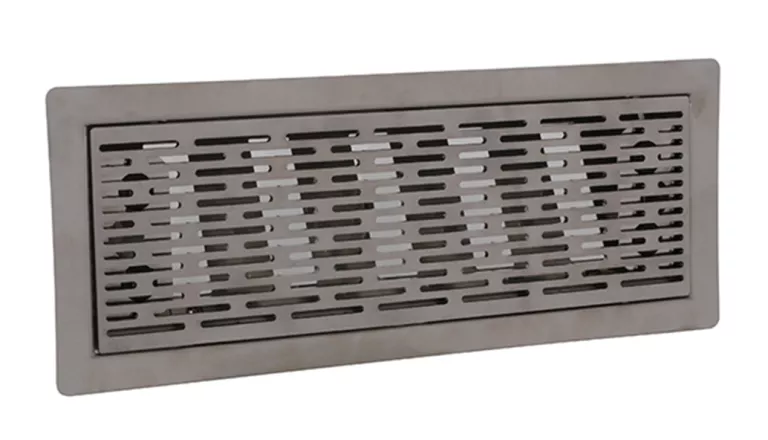 Grille du sol 300x100 mm pour BCB poli
