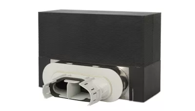 Vloercollector met aansluiting 132x52